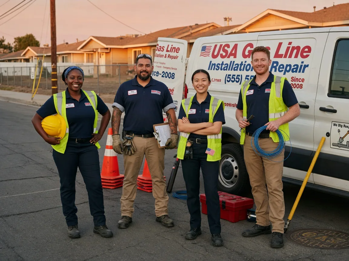 Gas Line Installation company in Surfside, CA